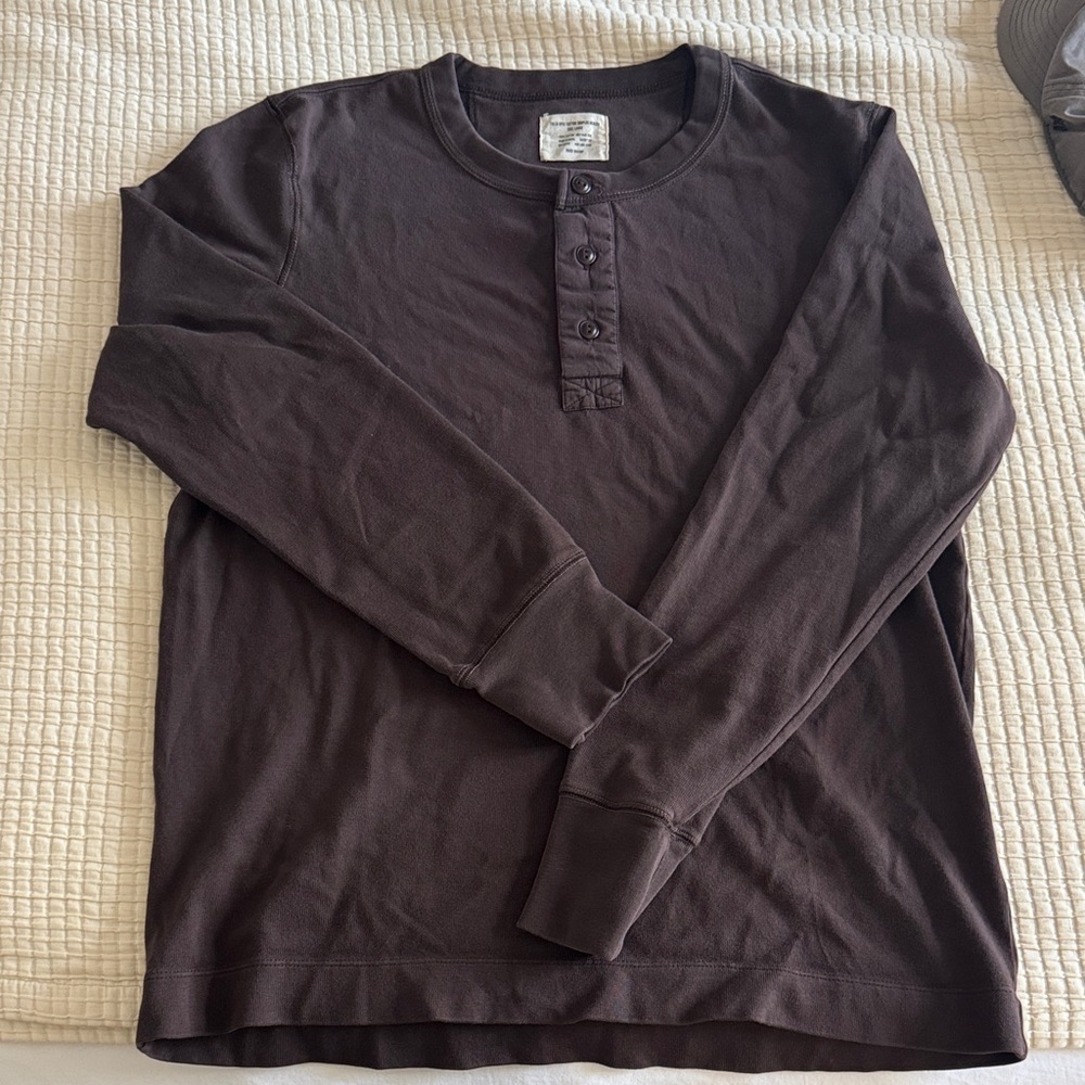 chocolate brown buck mason
